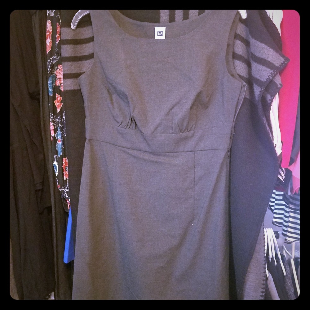 Charcoal Shift Dress